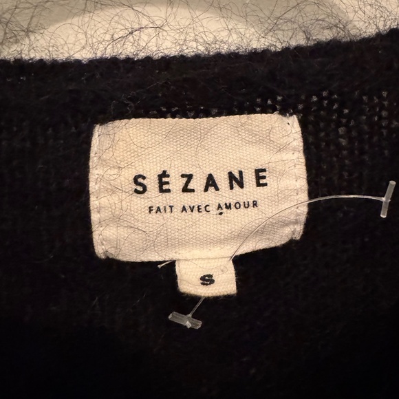 Sezane Elliott Sweater Mohair Wool Blend - Picture 5 of 7